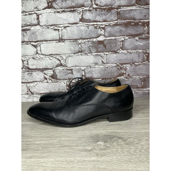 Mercanti Fiorentini Black Leather Derby Lace Up Dress Shoes Men’s Sz 10M US/43EU main image 16